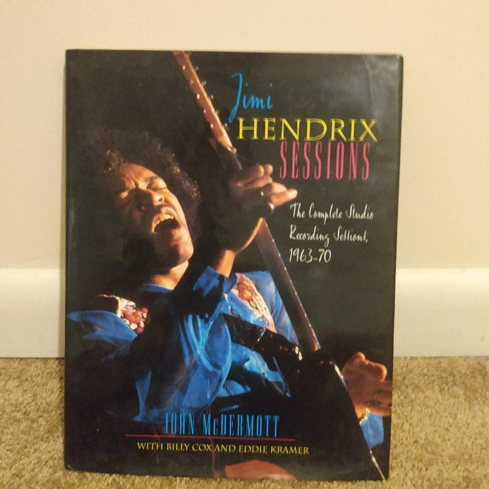 Jimi Hendrix Sessions First Edition Book